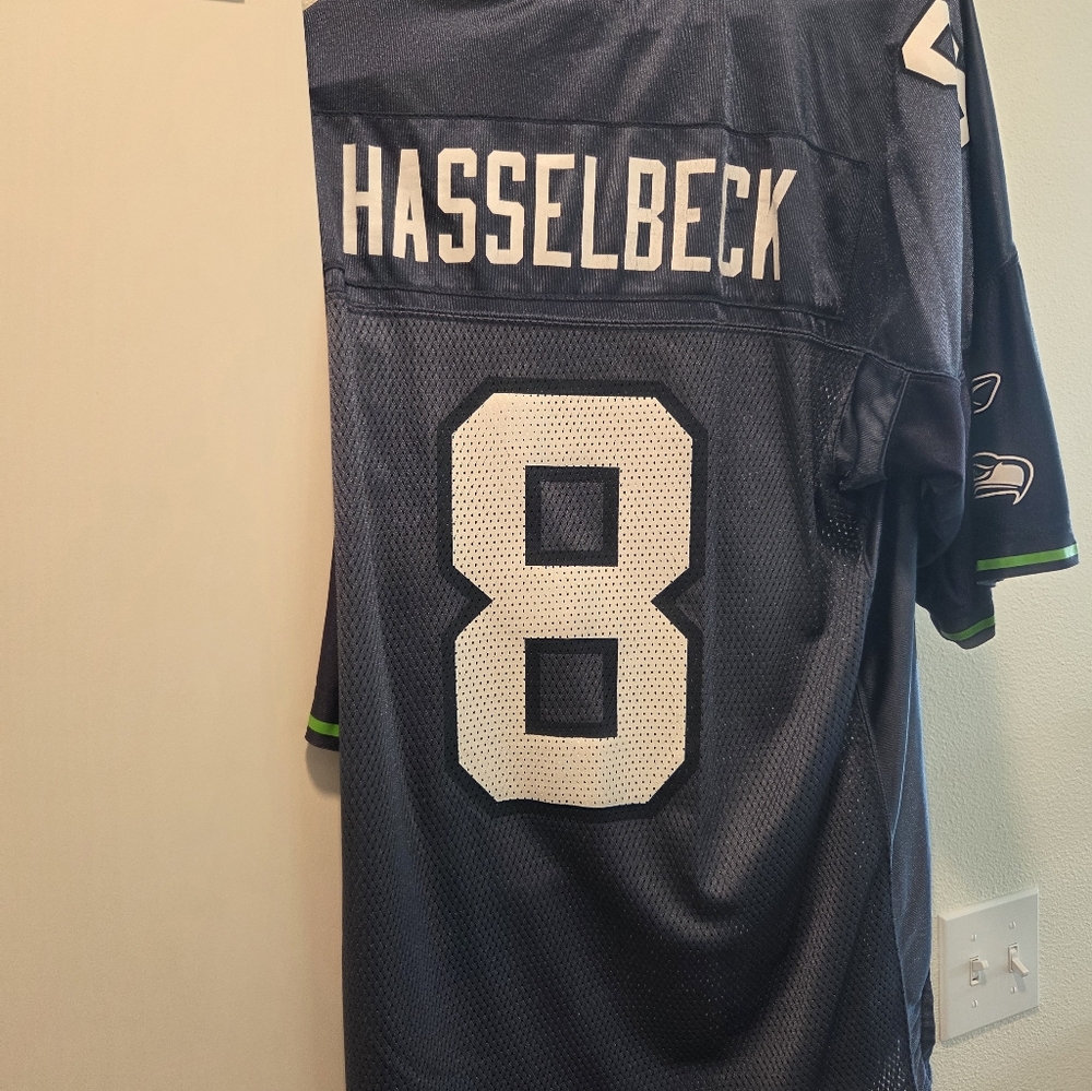 NFL Seahawks Navy Blue Jersey - Picture 3 of 3